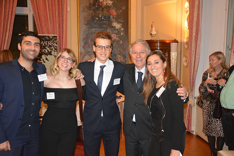 Gala Soci-Chiesi Pharma vid den italienska ambassaden