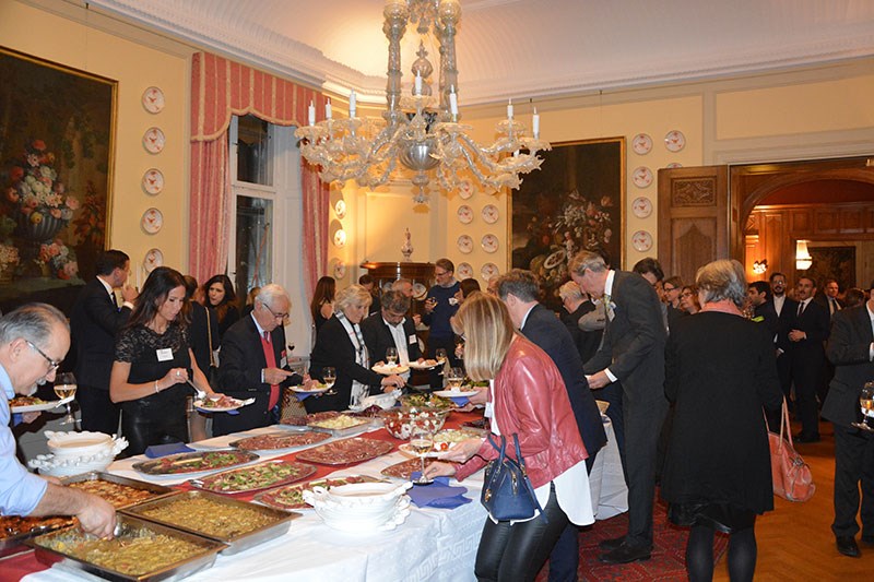 Gala Soci-Chiesi Pharma vid den italienska ambassaden