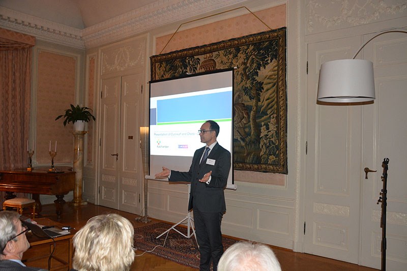 Gala Soci-Chiesi Pharma vid den italienska ambassaden