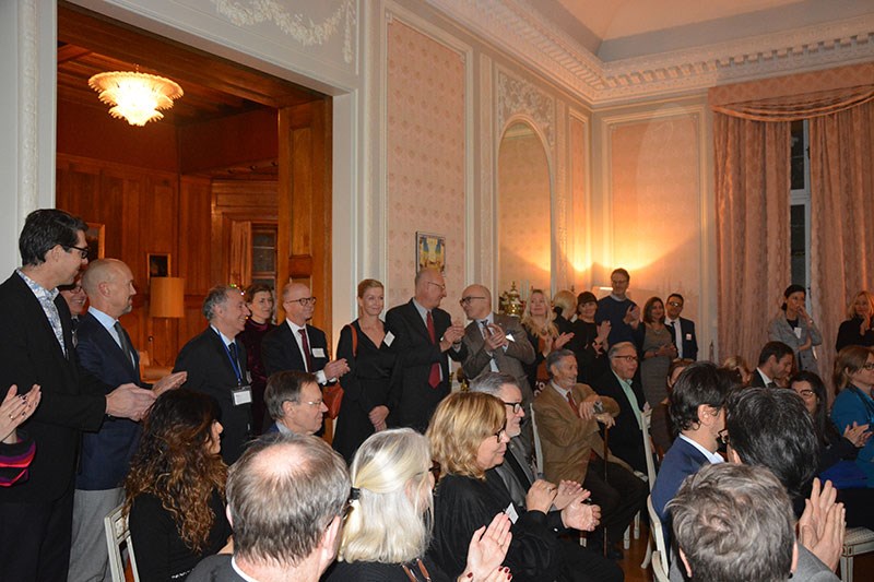 Gala Soci-Chiesi Pharma vid den italienska ambassaden